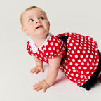 Disney Minnie Mouse Petticoat Bodysuit Dress — Baby