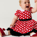 Disney Minnie Mouse Petticoat Bodysuit Dress — Baby