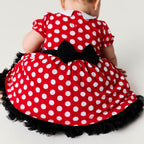 Disney Minnie Mouse Petticoat Bodysuit Dress — Baby