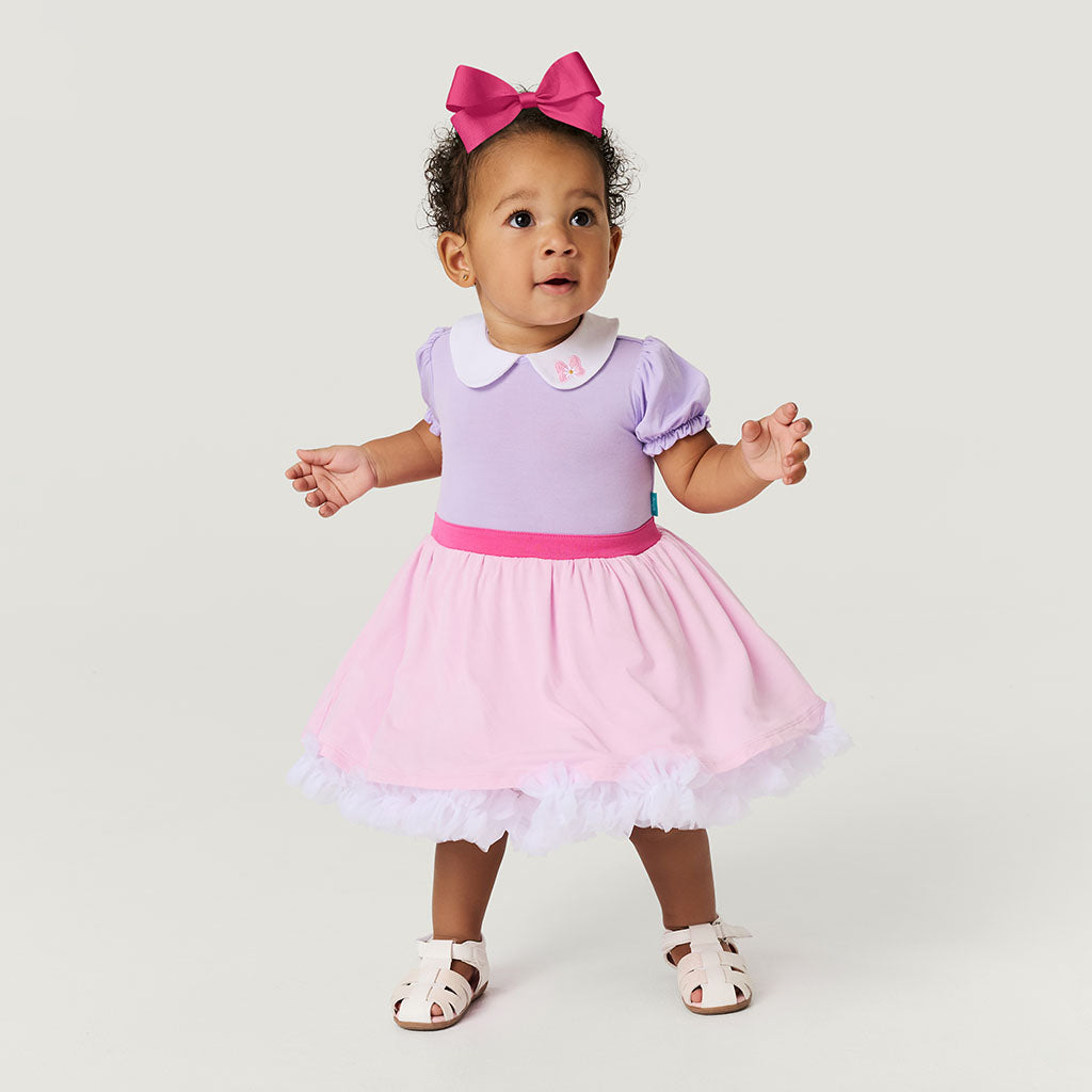 Disney Daisy Duck Petticoat Bodysuit Dress — Baby