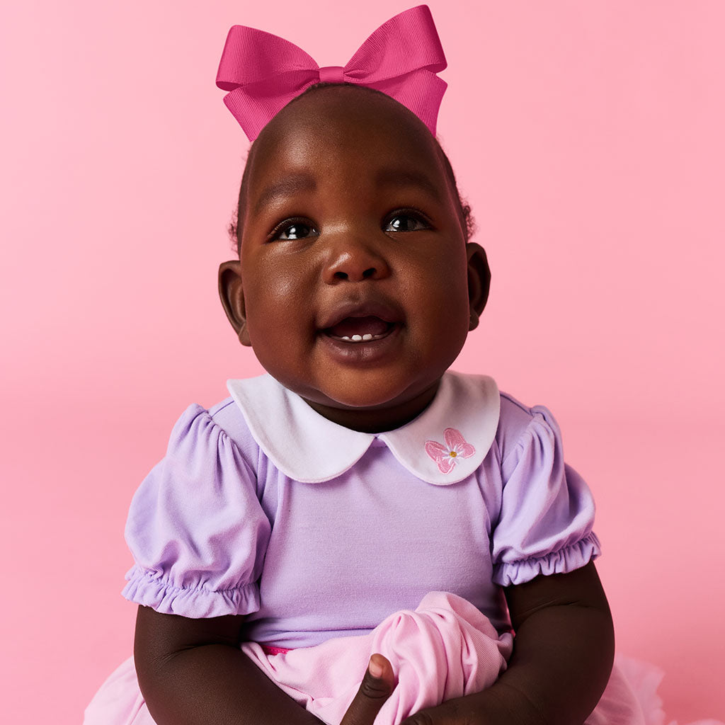 Disney Daisy Duck Petticoat Bodysuit Dress — Baby