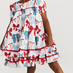 Martha Bamboo Challis Babydoll Dress — Dress