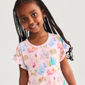 Disney Castles Ruffled Boxy Tee — Tops