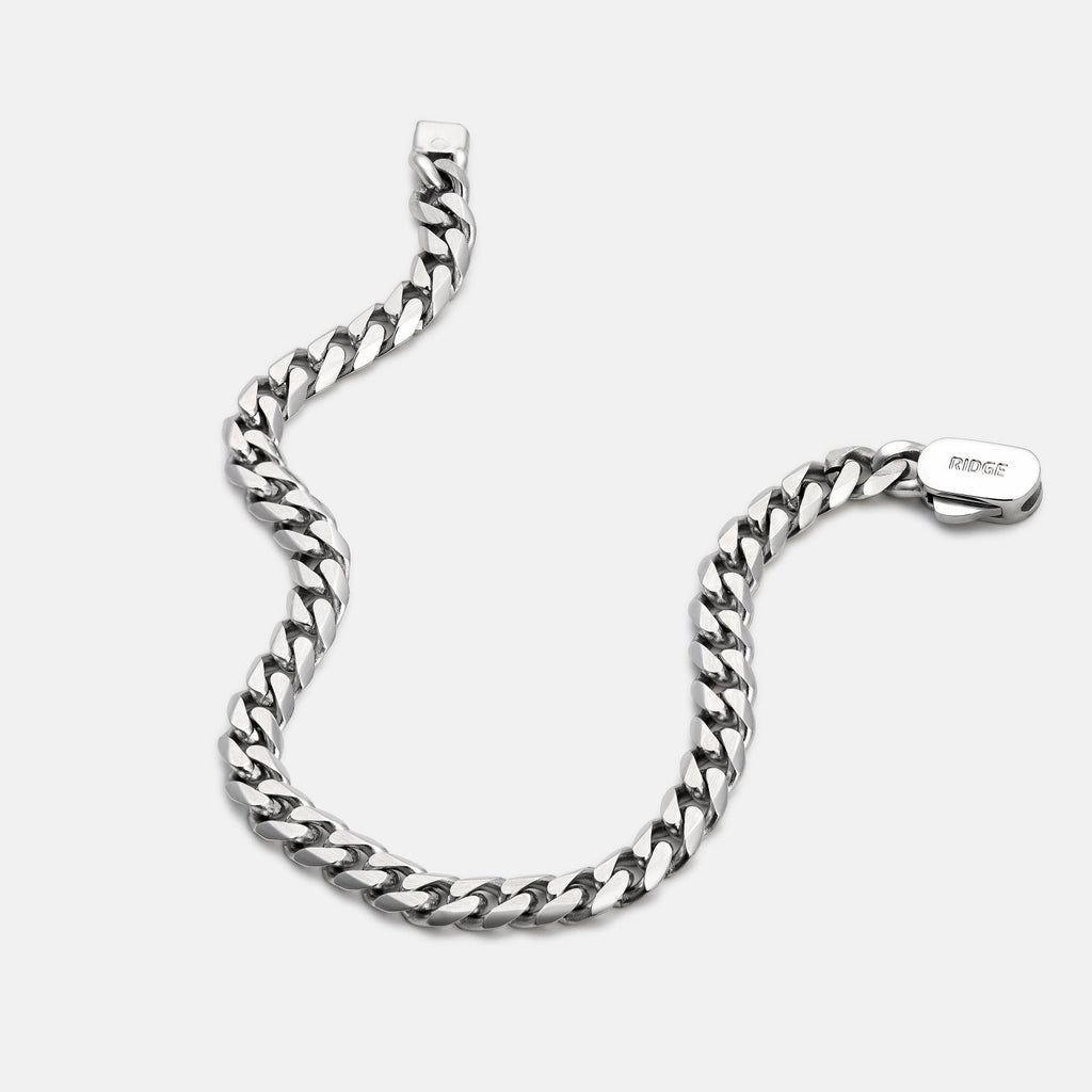 Curb Chain Kit - Platinum - Large — Necklace
