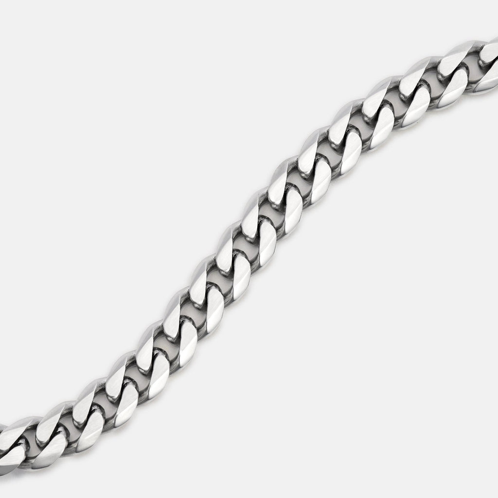 Curb Chain Kit - Platinum - Large — Necklace