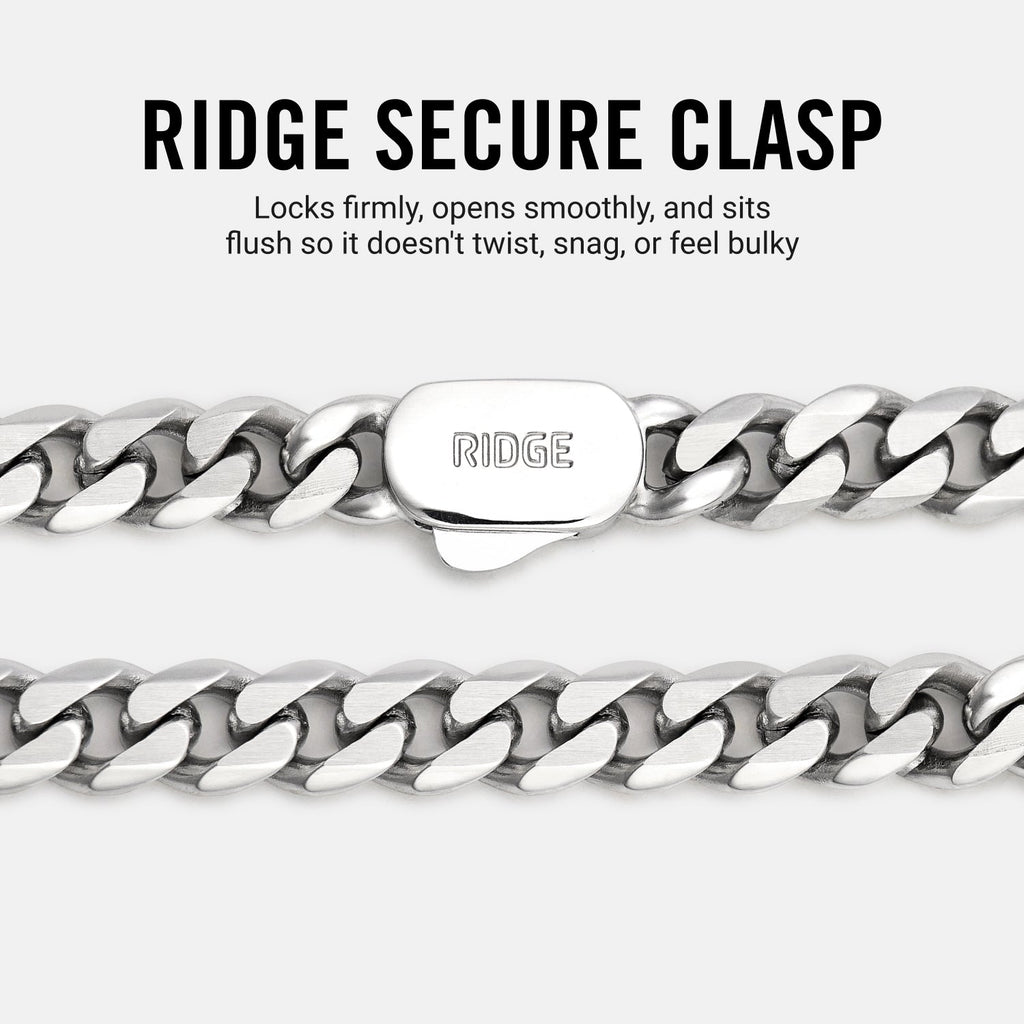 Curb Chain Kit - Platinum - Large — Necklace