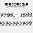 Curb Chain Kit - Platinum - Large — Necklace