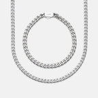 Curb Chain Kit - Platinum - Large — Necklace