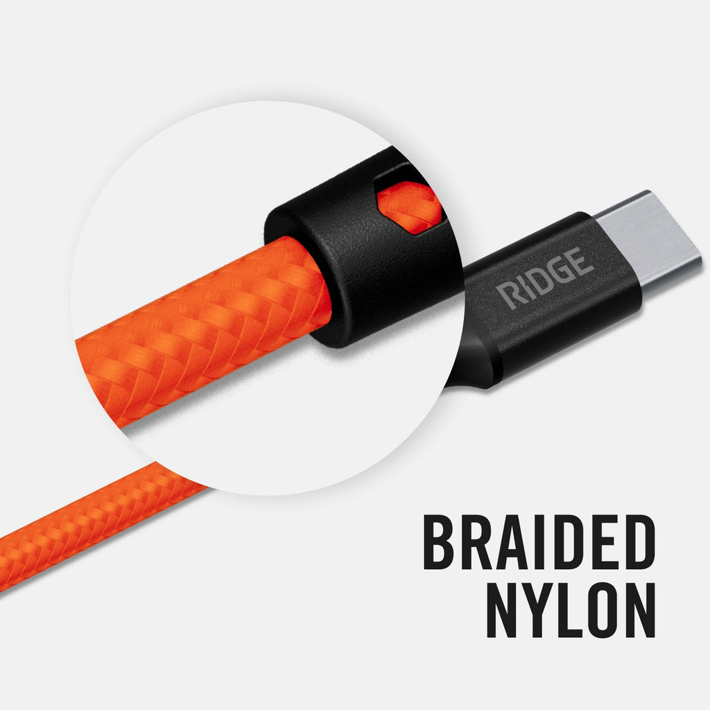 Women's Wall Charger Set - 45W - Basecamp Orange