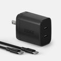 Women's Wall Charger Set - 45W - Matte Black