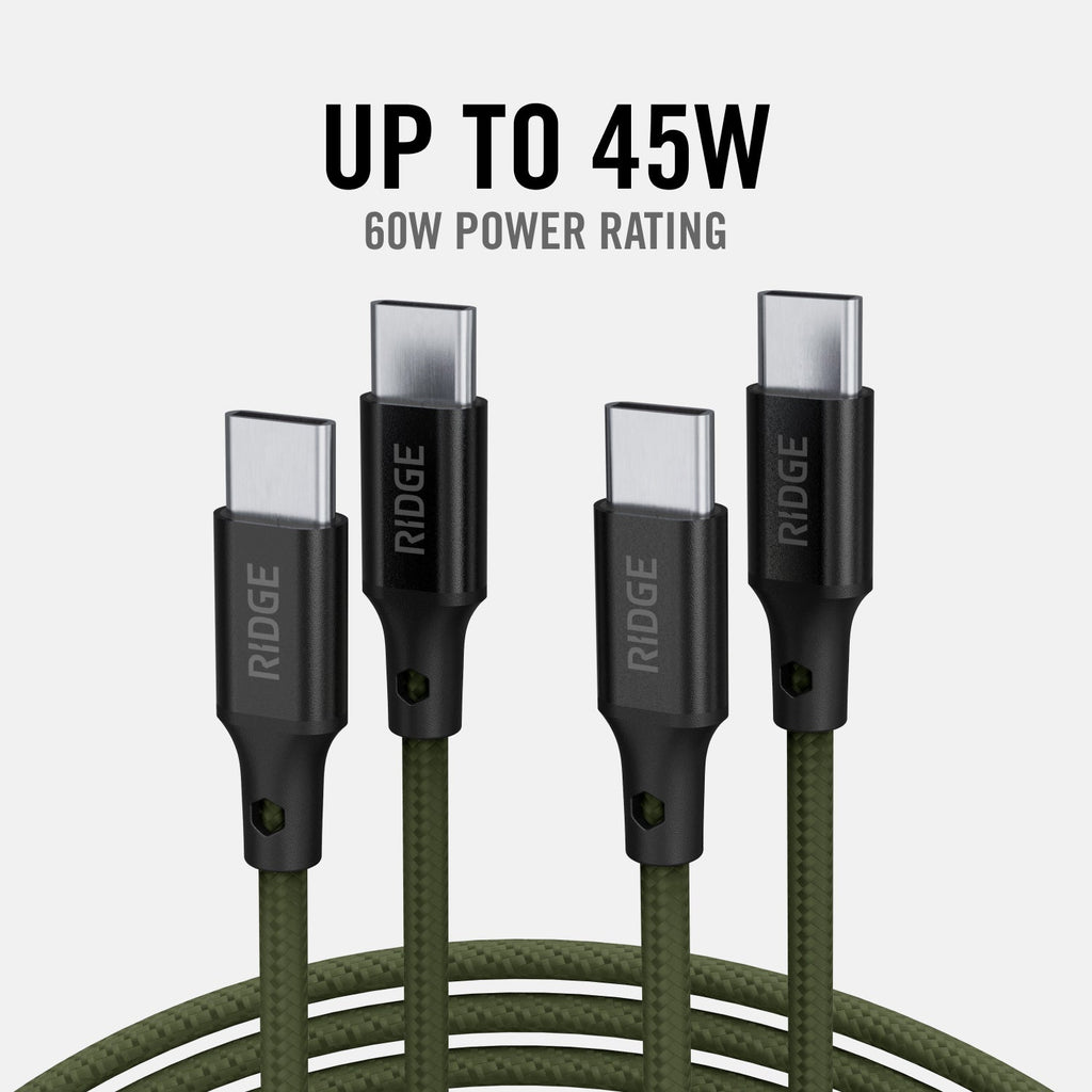 Women's Wall Charger Set - 45W - Matte Olive