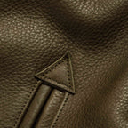 Men's The Moto Jacket in Loden Steerhide