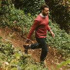 Men's The Summit Sweater in Red