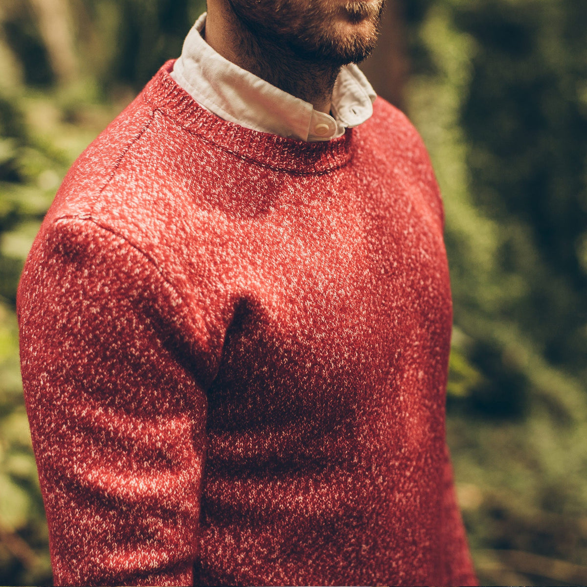 Men's The Summit Sweater in Red