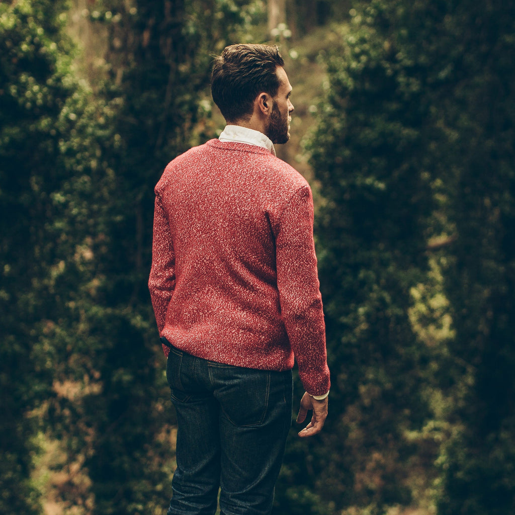 Men's The Summit Sweater in Red
