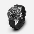 Land & Sea GMT Watch 42mm - Royal Black