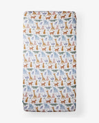 Sweet Safari Fitted Mini Crib Sheet — Nursery