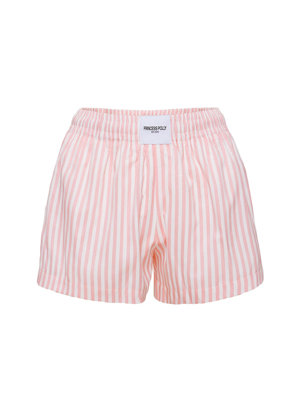 Women's Sincar Boxer Shorts Pink / White Stripe