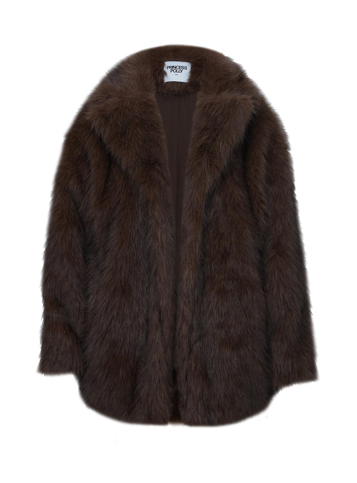 Women's Super Trouper Faux Fur Jacket Brown