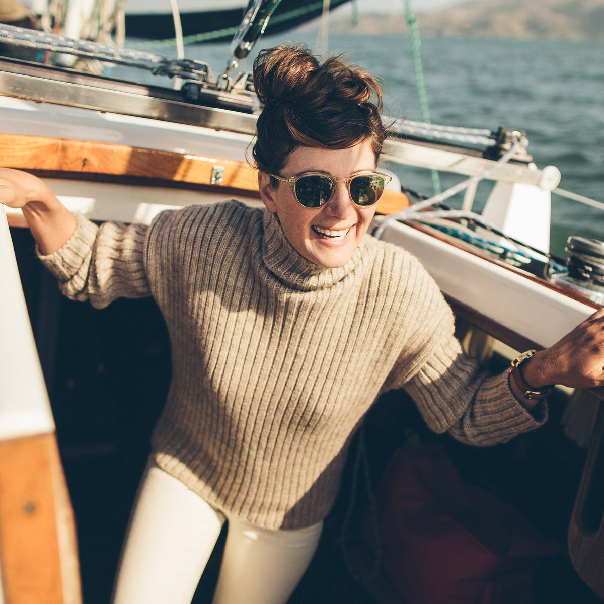 Men's The Maritime Sweater in Mink