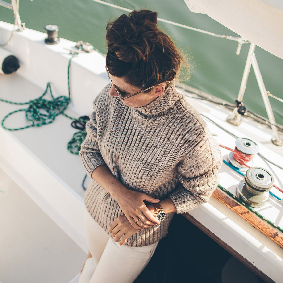 Men's The Maritime Sweater in Mink