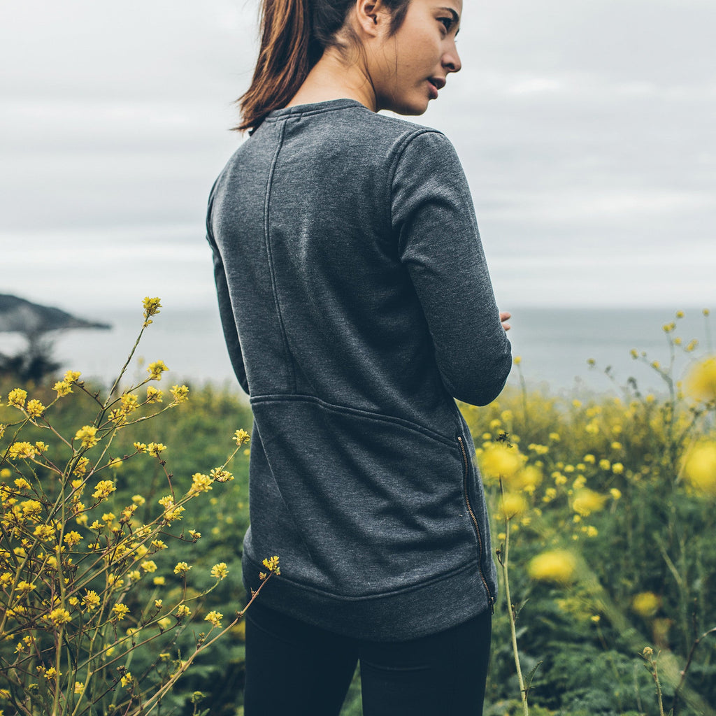 Men's The Chandler Sweatshirt in Indigo Melange — Sweater