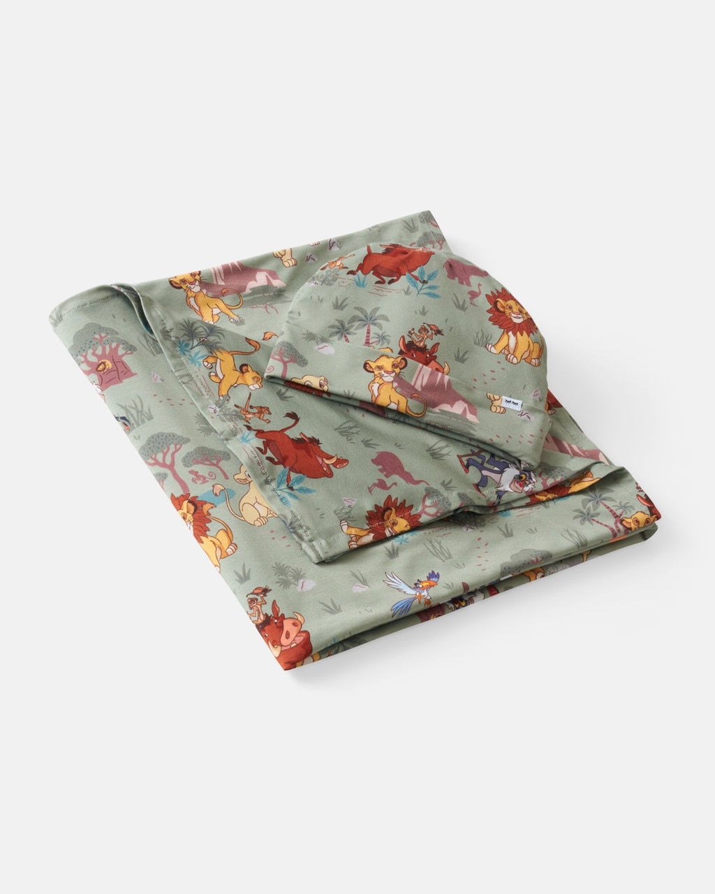 Simba's Safari Swaddle & Beanie Set — Nursery
