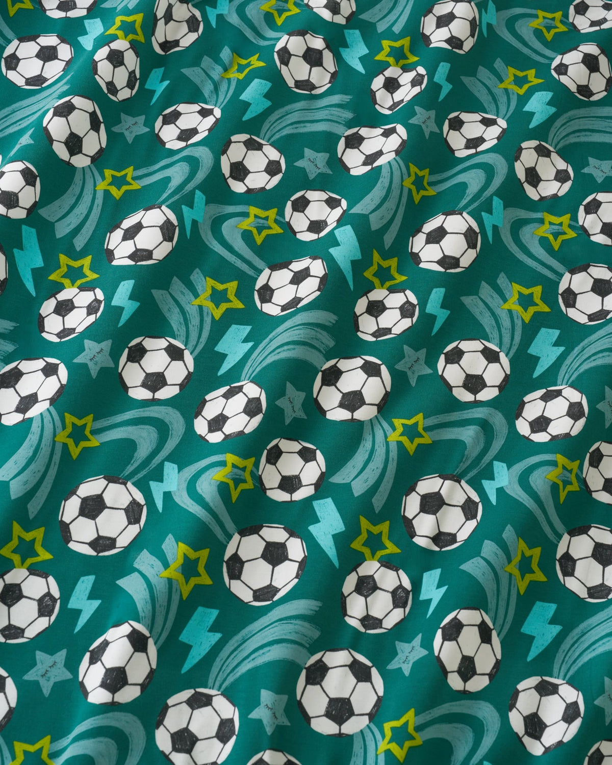 Soccer Stars Twin Sheet Set