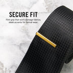 Tie Bar & Cufflinks Kit - 24K Gold — Ring