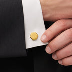 Tie Bar & Cufflinks Kit - 24K Gold — Ring