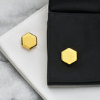 Tie Bar & Cufflinks Kit - 24K Gold — Ring