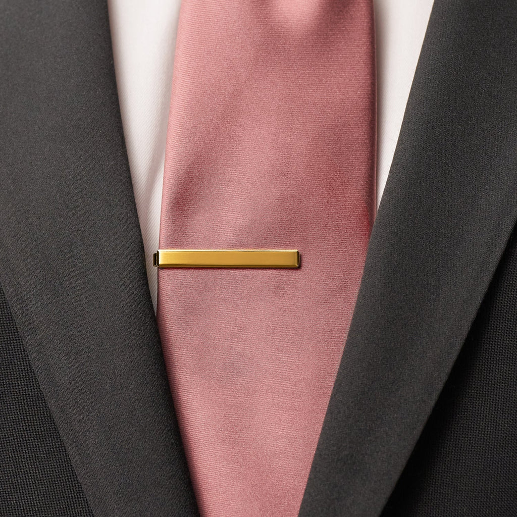 Tie Bar & Cufflinks Kit - 24K Gold — Ring