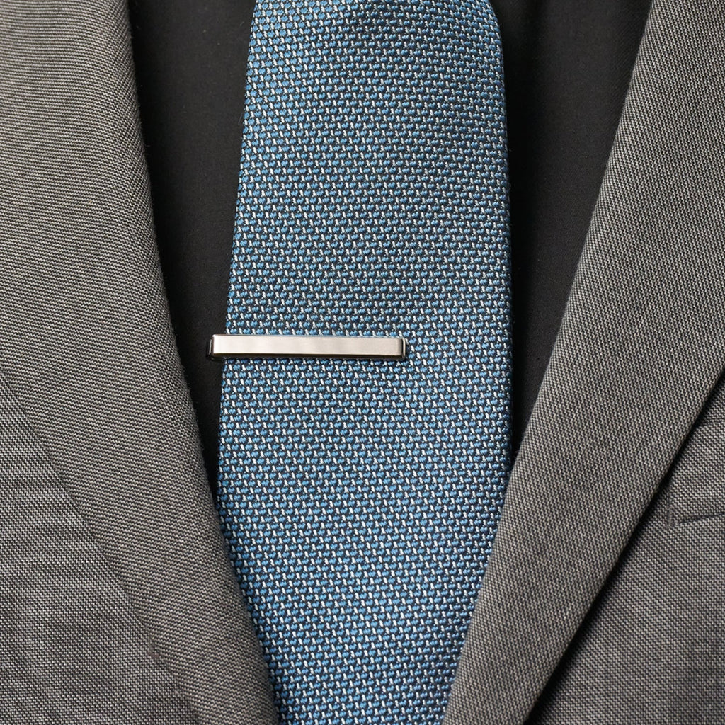 Tie Bar & Cufflinks Kit - Platinum — Ring