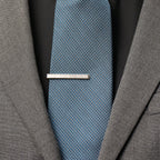 Tie Bar & Cufflinks Kit - Platinum — Ring