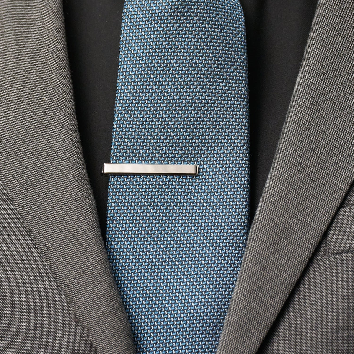 Tie Bar & Cufflinks Kit - Platinum — Ring