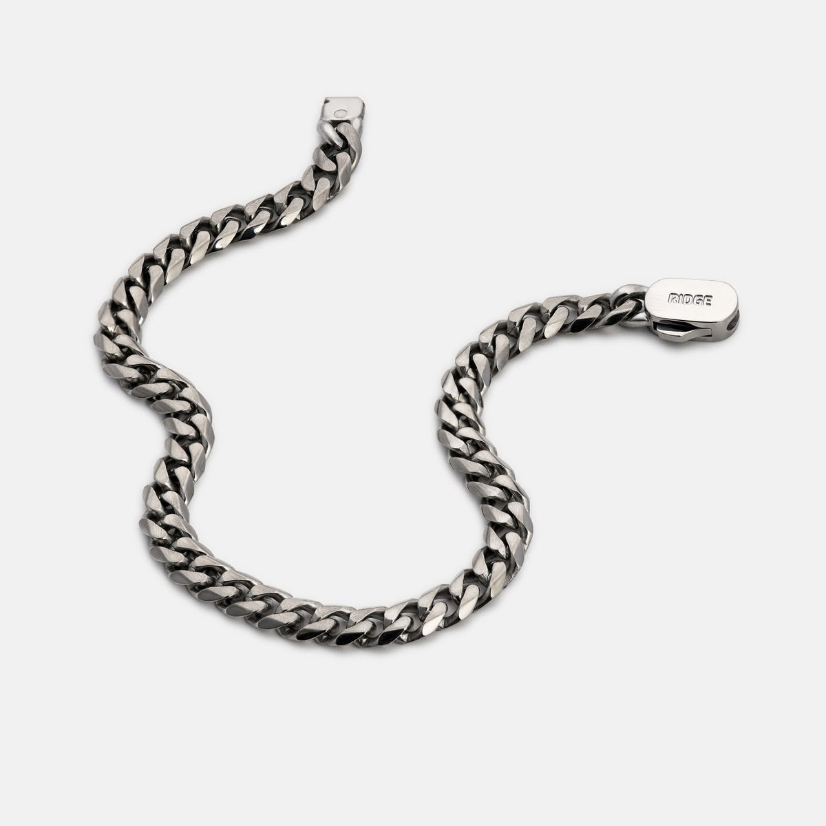 Curb Chain Kit - Titanium - Large — Necklace