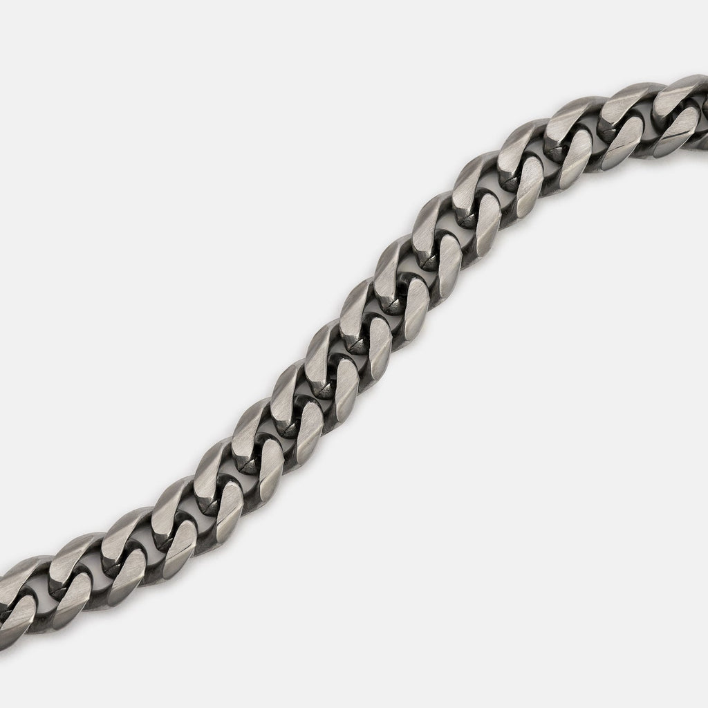 Curb Chain Kit - Titanium - Large — Necklace