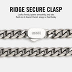 Curb Chain Kit - Titanium - Medium — Necklace