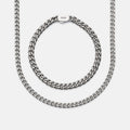 Curb Chain Kit - Titanium - Large — Necklace