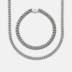 Curb Chain Kit - Titanium - Large — Necklace