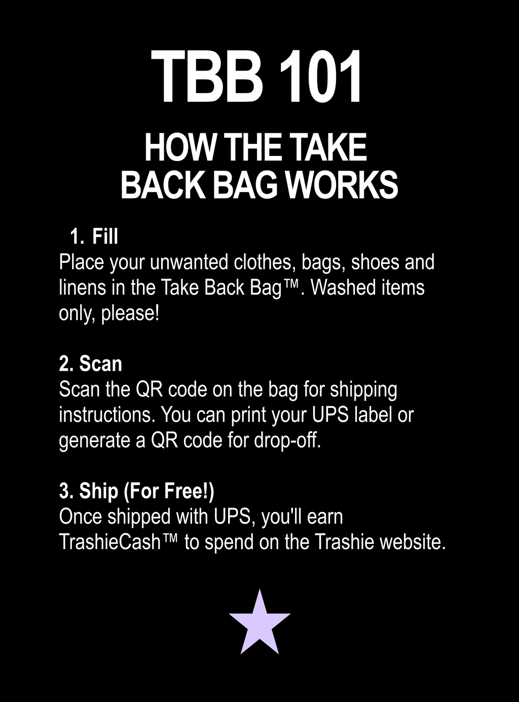 Take Back Bag — Handbag