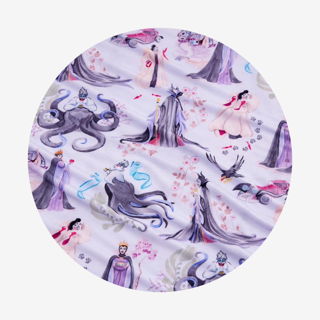 Disney Villains French Terry Ruffled Zippered Hoodie — Sweaters Jackets