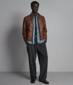 Hank Vintage Striped Racer Jacket