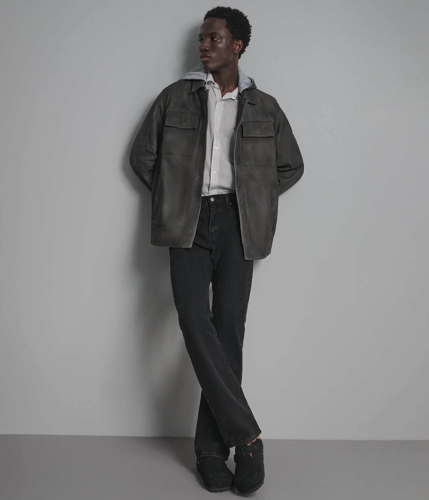 ATLAS HOODED VINTAGE SHIRT JACKET