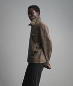 Jonah Vintage Leather Shirt Jacket