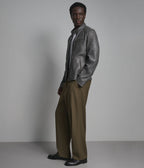 Lance Collarless Moto Jacket