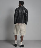 Classic Leather Racer Jacket