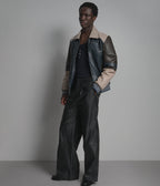 Bryson Leather Varsity Jacket