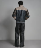 Bryson Leather Varsity Jacket