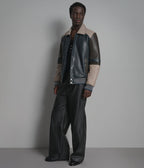 Bryson Leather Varsity Jacket